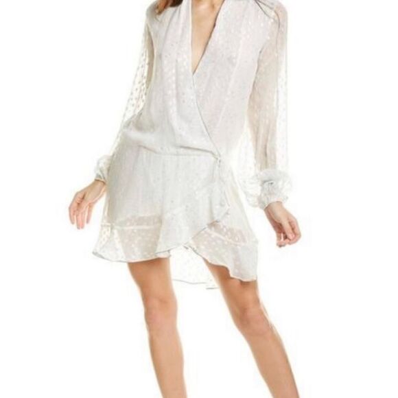 NWT REVOLVE ROCOCO SAND Elna White Dress - Picture 3 of 5